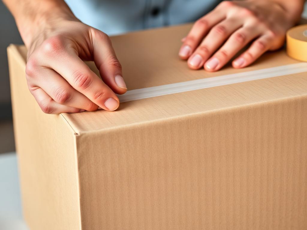 Packing a box